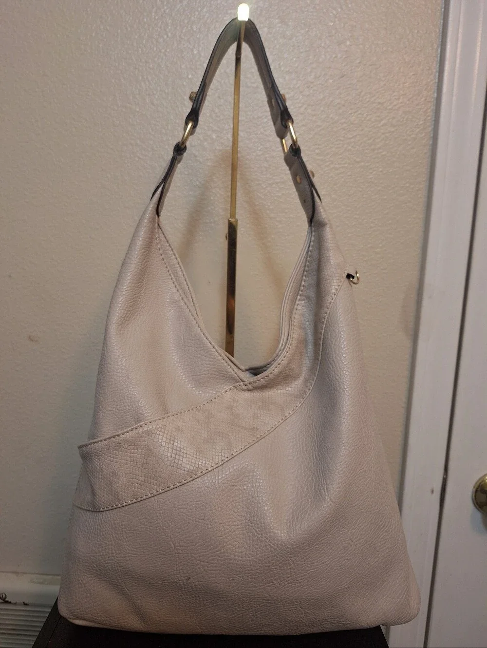 Jessica Simpson Cream Hobo Bag